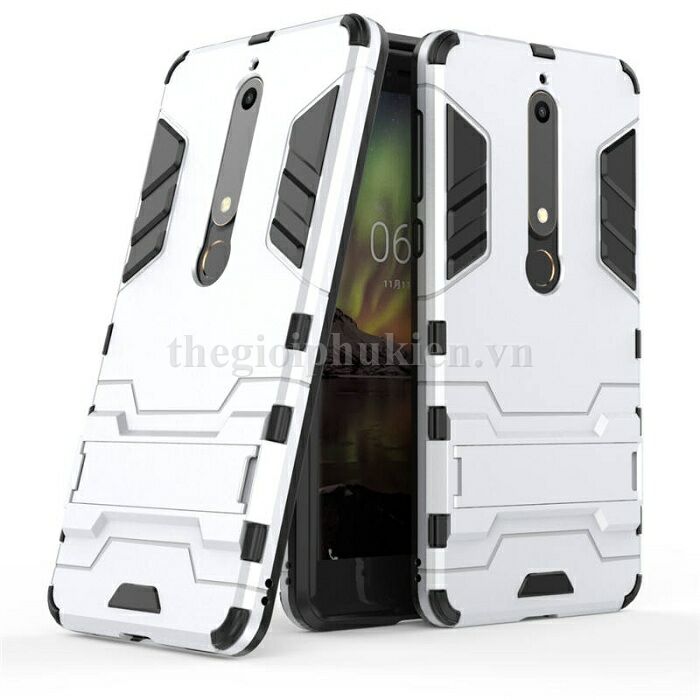Ốp lưng chống sốc Iron Man cho Nokia 6.1