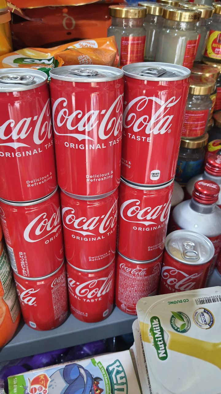 combo 6 lon coca NHẬT 160ml