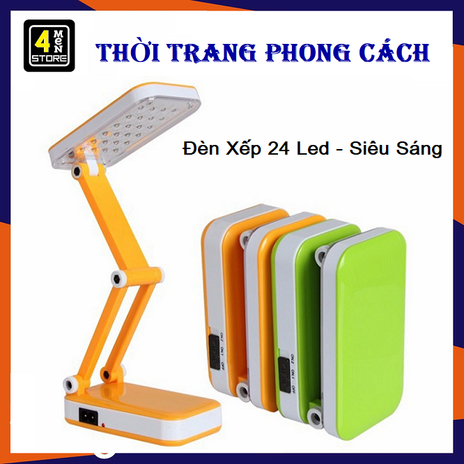 Siêu sáng đèn xếp siêu sáng 24 bóng led - đèn bàn học sinh 24 led th-6668