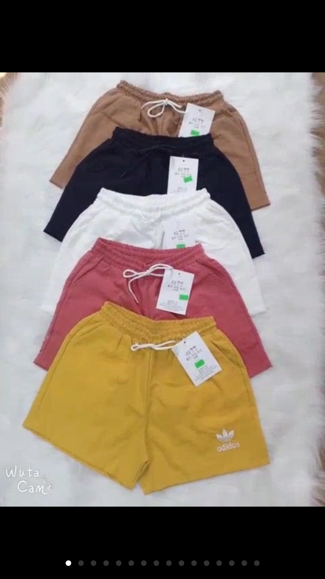 Quần short đũi thêu