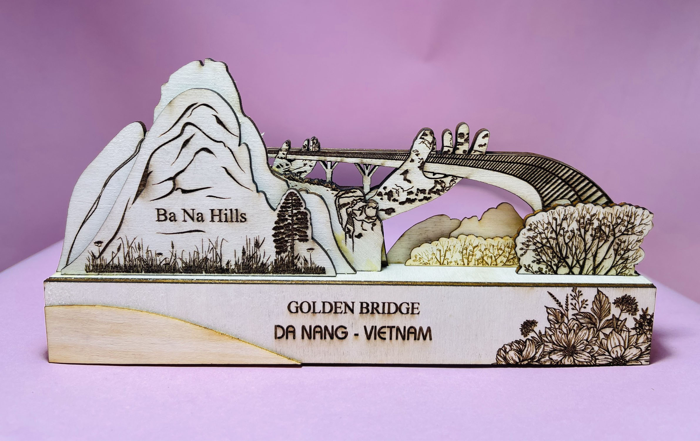 MÔ HÌNH CẦU VÀNG ĐÀ NẴNG