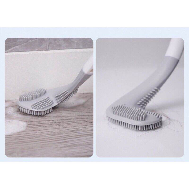 chổi cọ toilet silicon thông minh