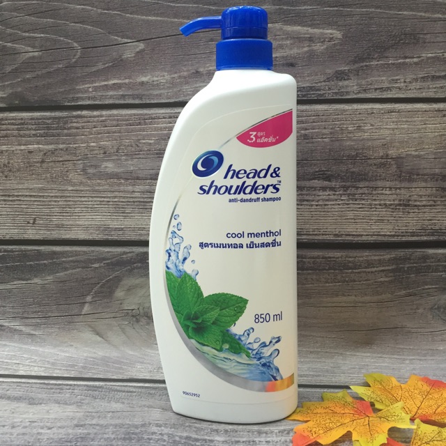 [ SIÊU SALE ] Dầu Gội Head & Shoulder 850 ml hương Bạc hà (Thái Lan)