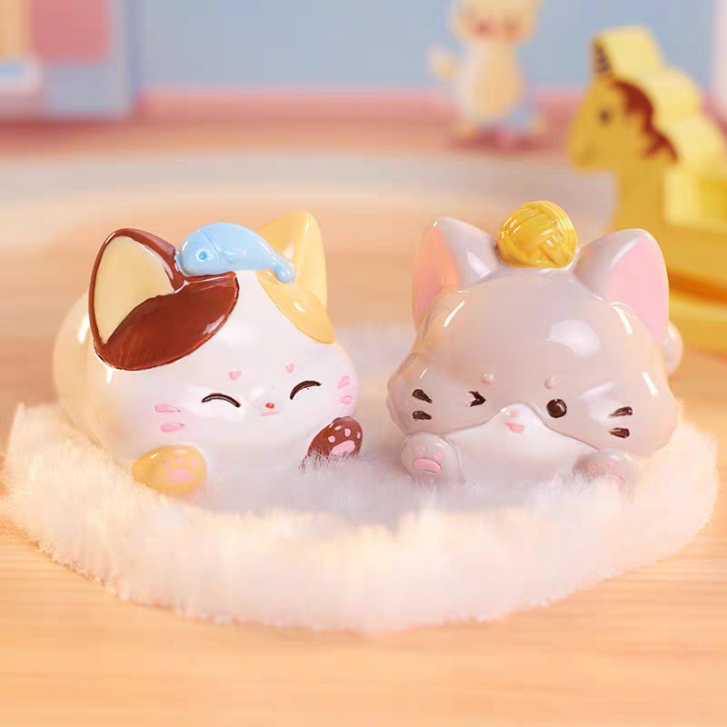 blindbox mô hình nhân vật beans chú mèo