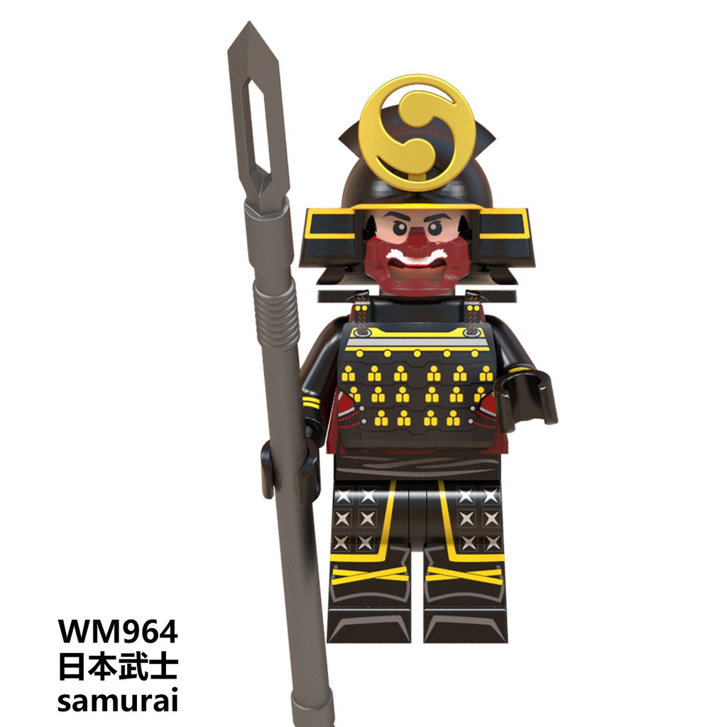 Minifigures Nhân Vật Samurai Armor Võ Sĩ Đạo Nhật Bản Mẫu Mới Ra Siêu HOT WM6090