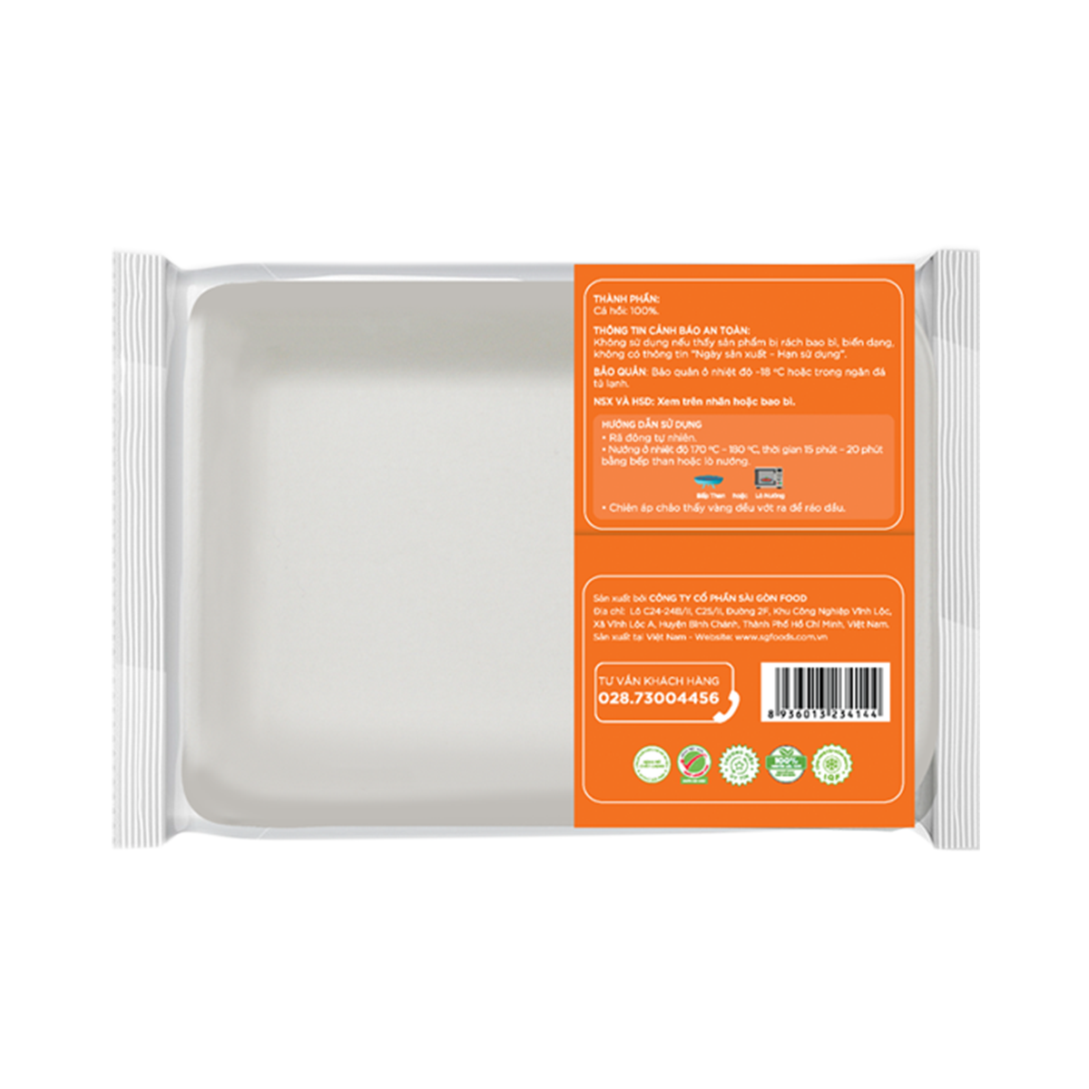 Cá hồi fillet SG Food 200g