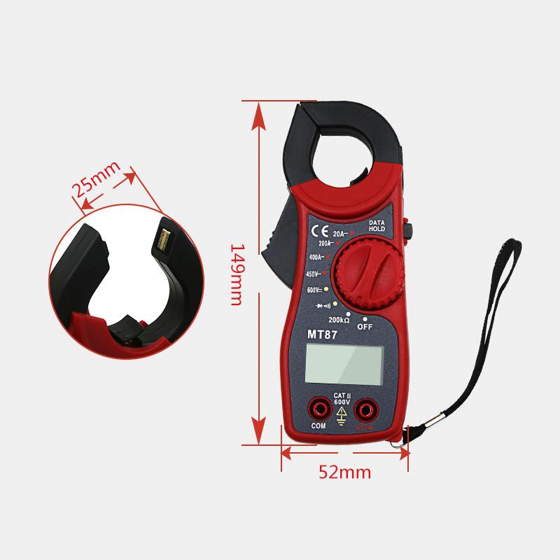 Đồng Hồ Kìm Đo Dòng Điện Ampe Kế MT87
