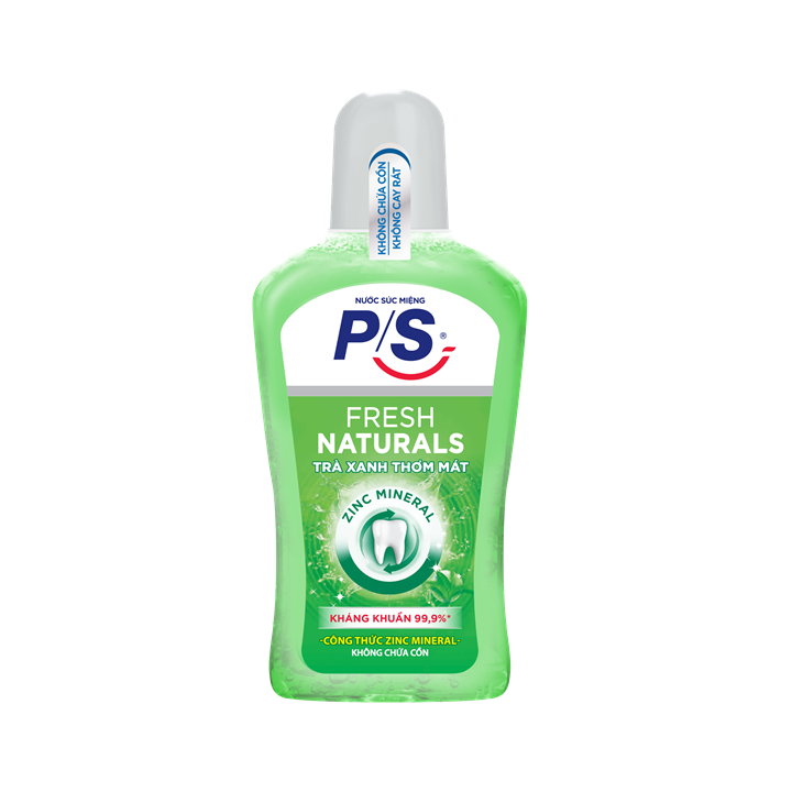 Nước súc miệng P/S Trà Xanh 500ml