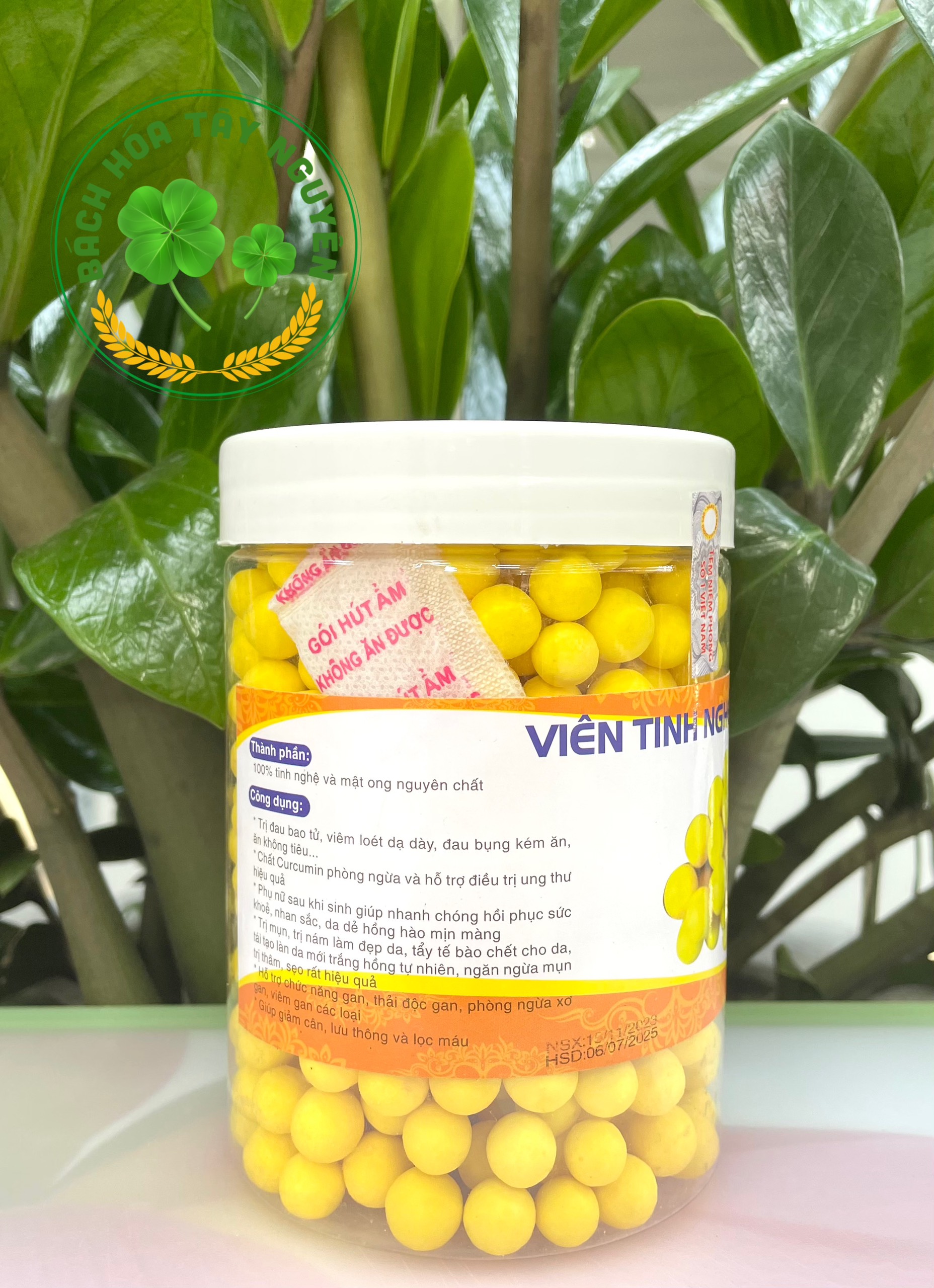 Viên Tinh Nghệ Mật Ong - Hộp 500Gr