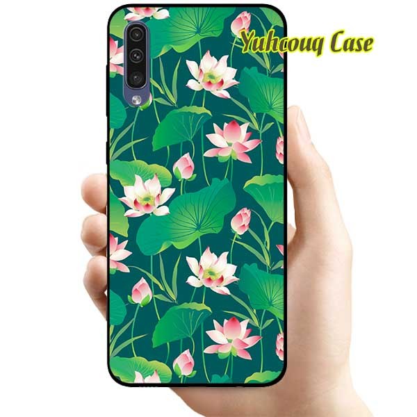 Ốp lưng dành cho samsung a70 - a70s - ao sen
