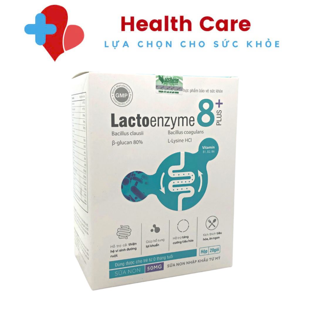 Lactoenzyme 8+ kích thích ăn ngon cho bé ( 30 gói)
