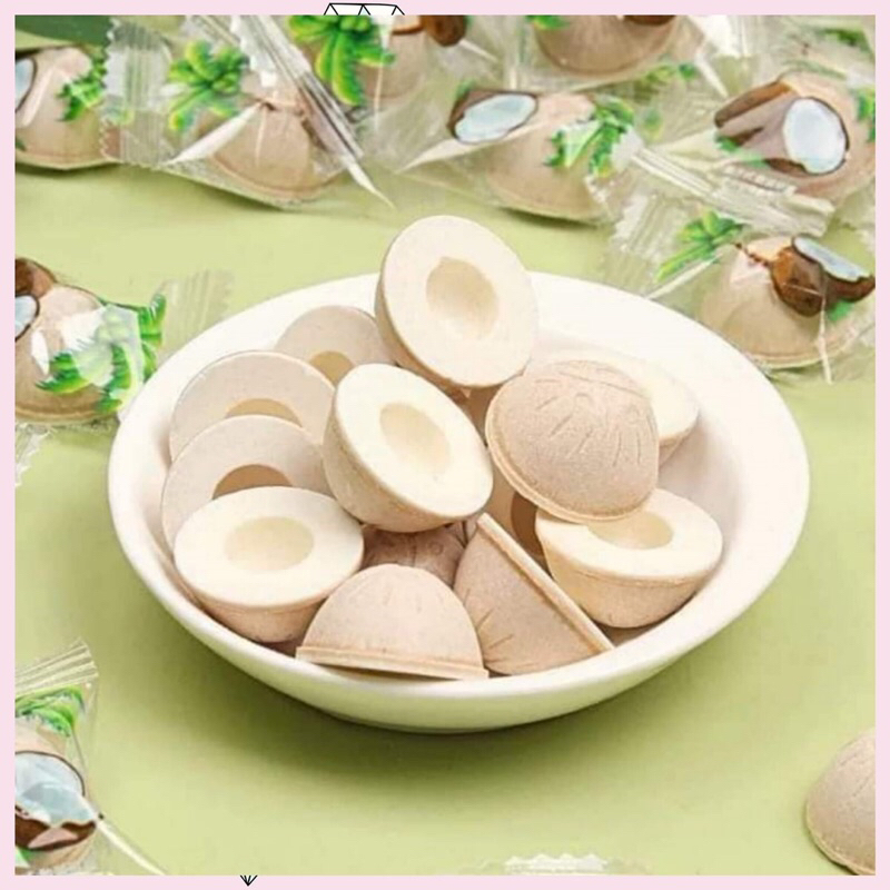 200GR Kẹo Dừa Giòn Sakura Nhật Bản (có loại túi và xá)