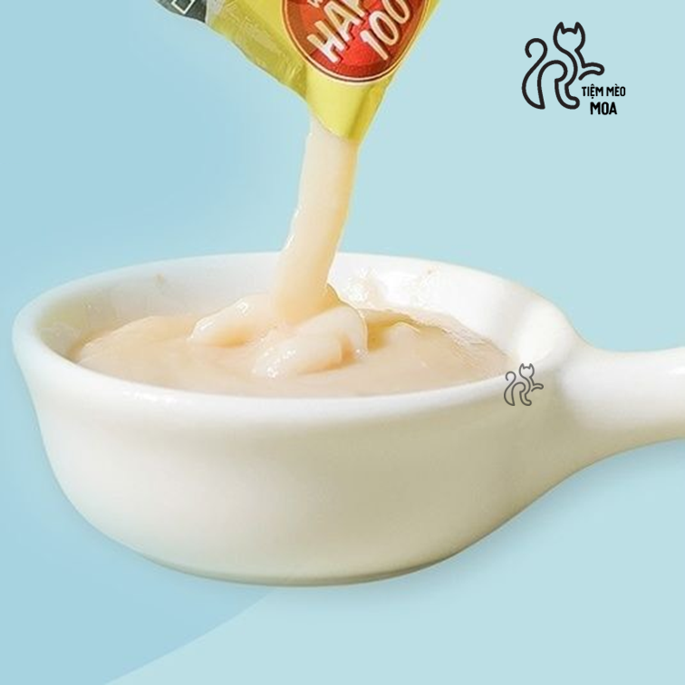 Súp thưởng WANPY HAPPY 100 cho mèo  - Tiệm Mèo Moa