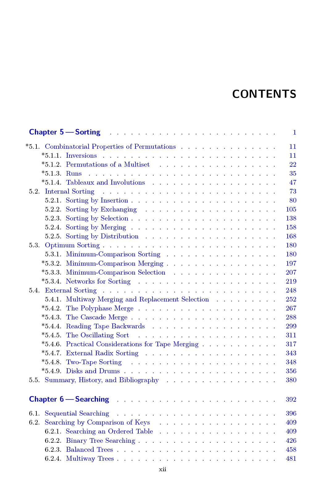 sách The Art of Computer Programming Volume 3 Sorting and Searching