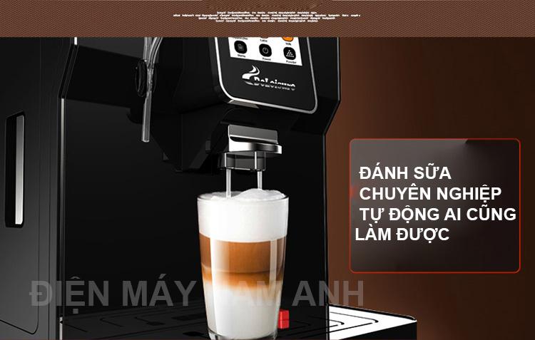 Máy pha cà phê từ hạt thông minh màn hình cảm ứng Deleisure