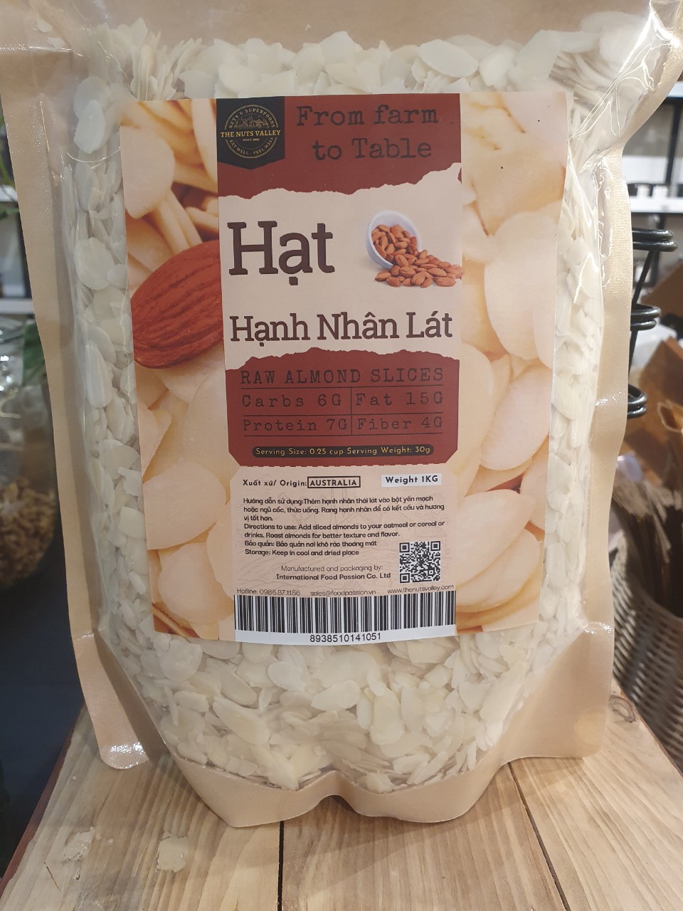 [HCM]Hạnh nhân lát - Sliced Almonds The Nuts Valley