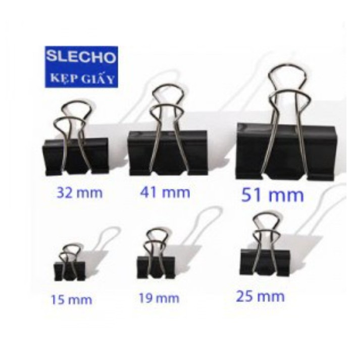 [ Kẹp giấy lớn] Kẹp bướm Slecho 51mm