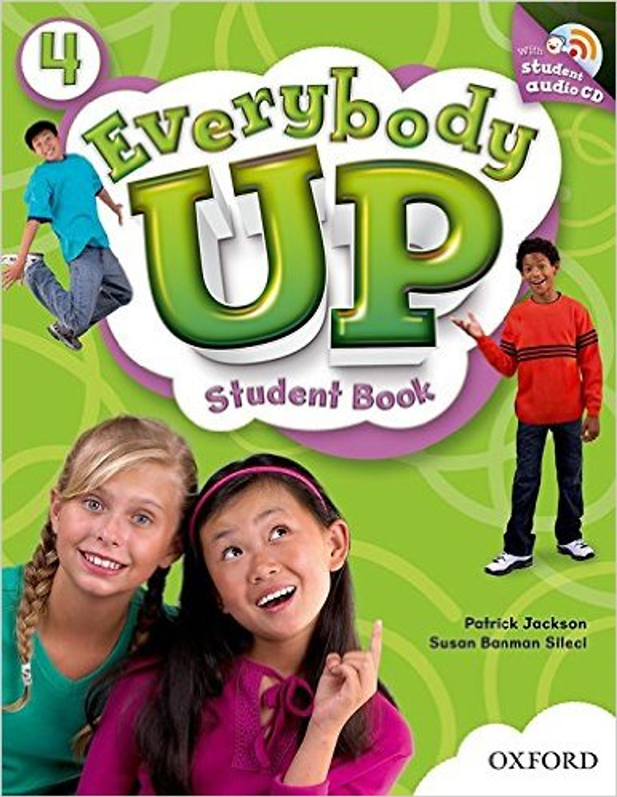 Bookmedi - everybody up 4 : student book with audio cd pack