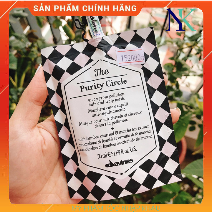 [HCM]Mặt Nạ Thải Độc Davines Purity Circle 50Ml
