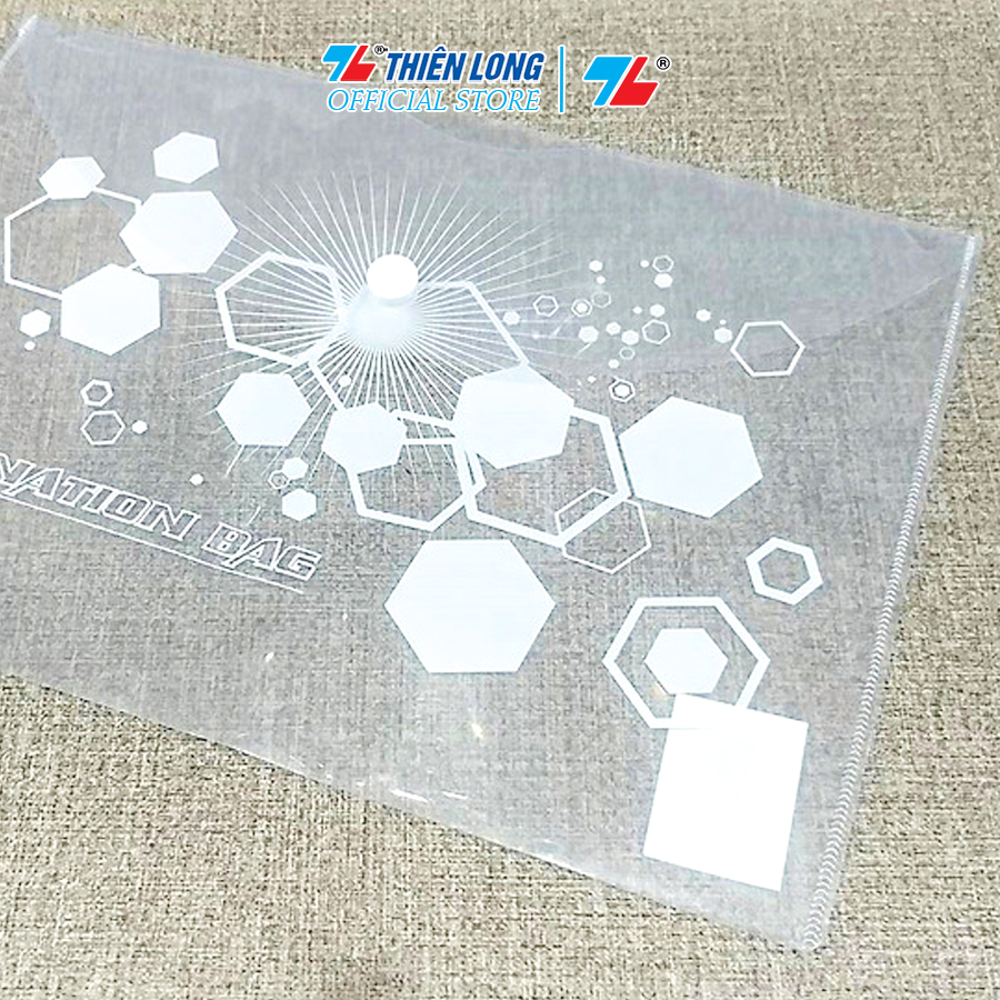 Combo 12/24/36 Bìa nút A5 Thiên Long Flexoffice FO-CBF06 - Trong suốt