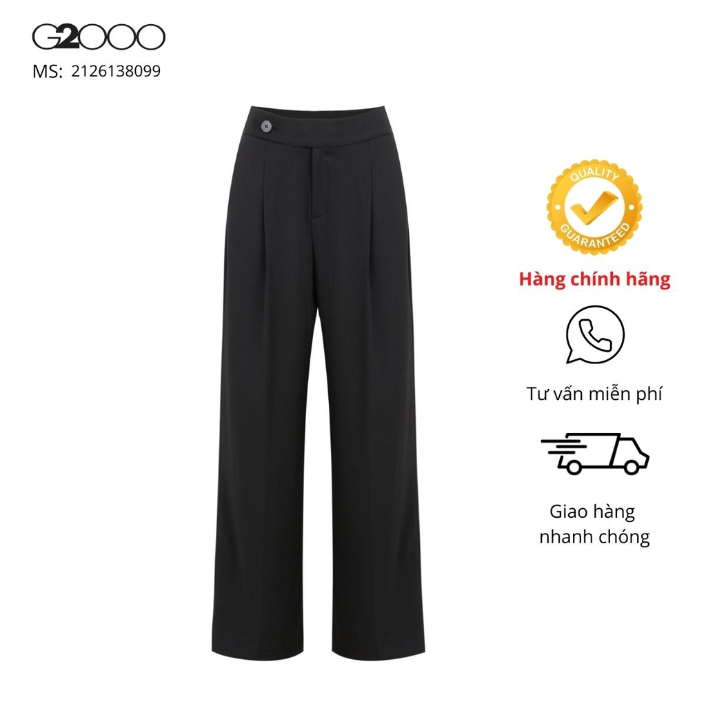 Quần Dài Nữ G2000 (2126138099) Màu Đen