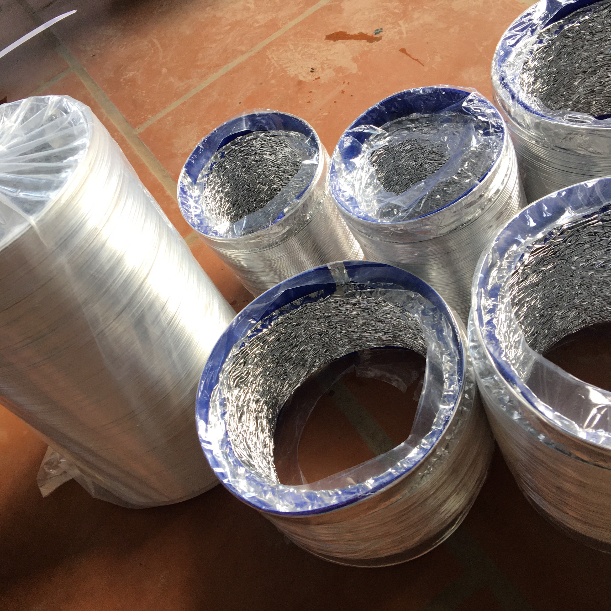 Ống bạc mềm Máy hút mùi Canzy