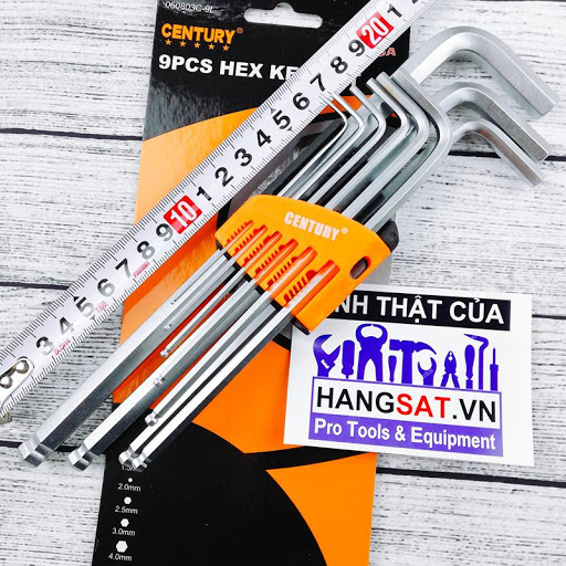 Bộ lục giác Century đa năng 9 món (1.5-10mm)