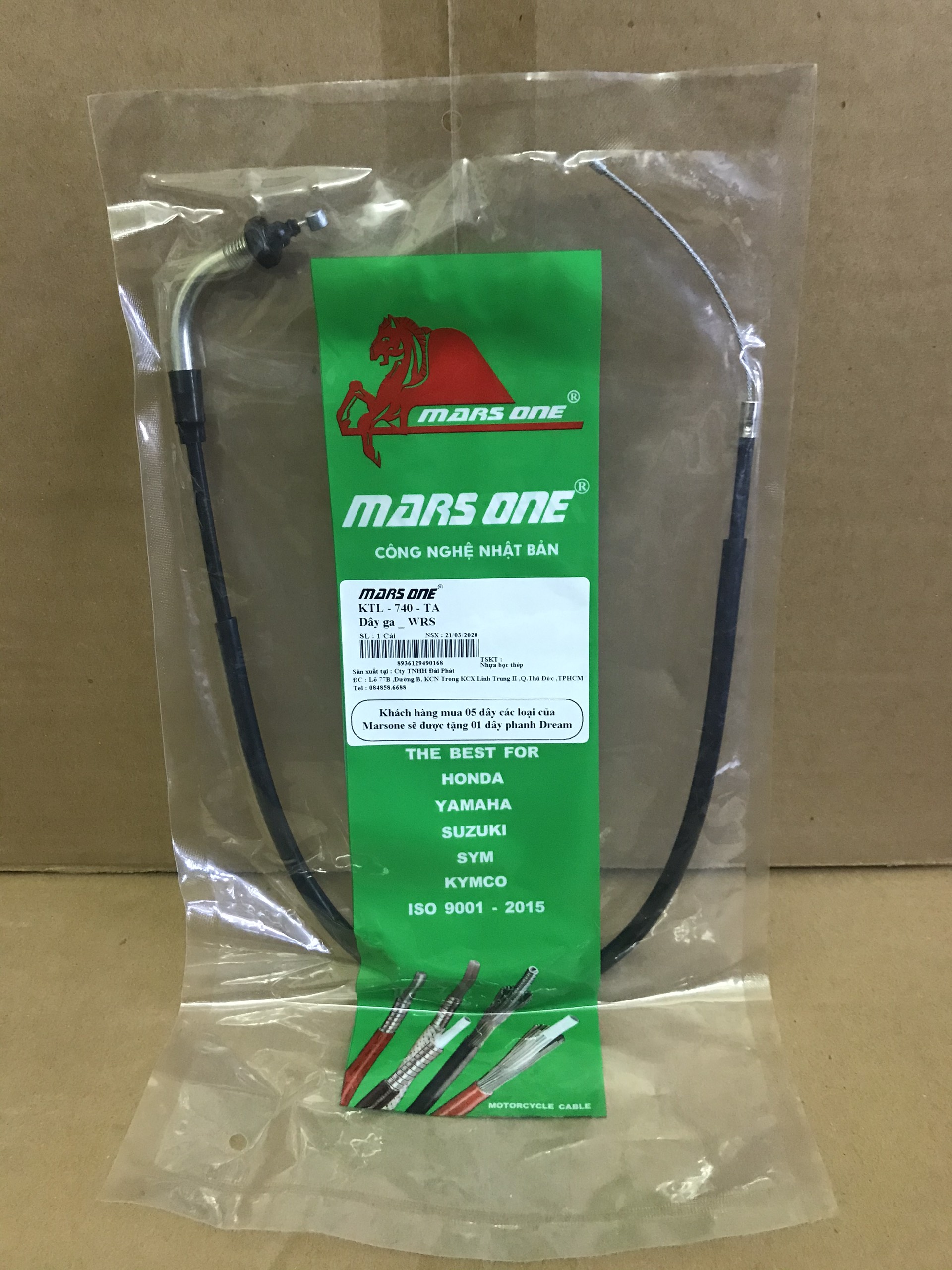 Dây ga Wave RS Mars One (KTL-740)