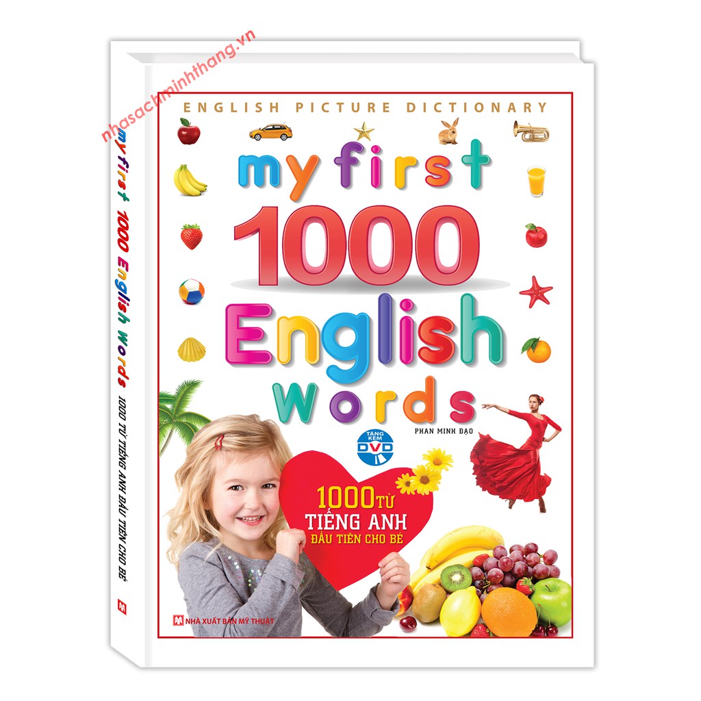SÁCH - 1000 từ tiếng anh đầu tiên cho bé(có file nghe)