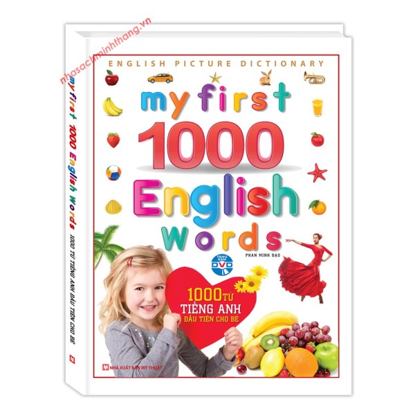 Sách - My First 1000 English Words (Tặng Kèm Cd)