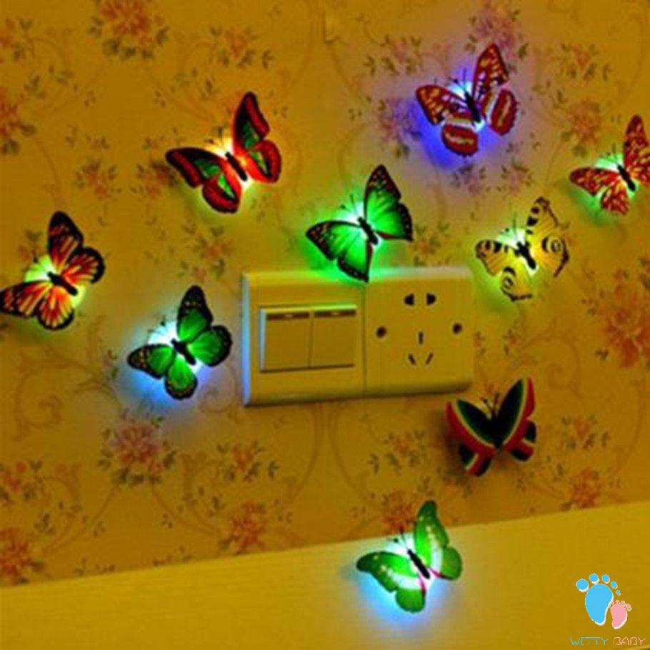 Đèn LED hình bướm gắn tường