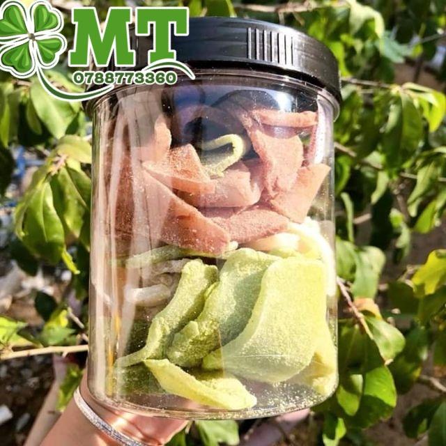 Mứt dừa non miếng mix vị nhà làm KL 1kg