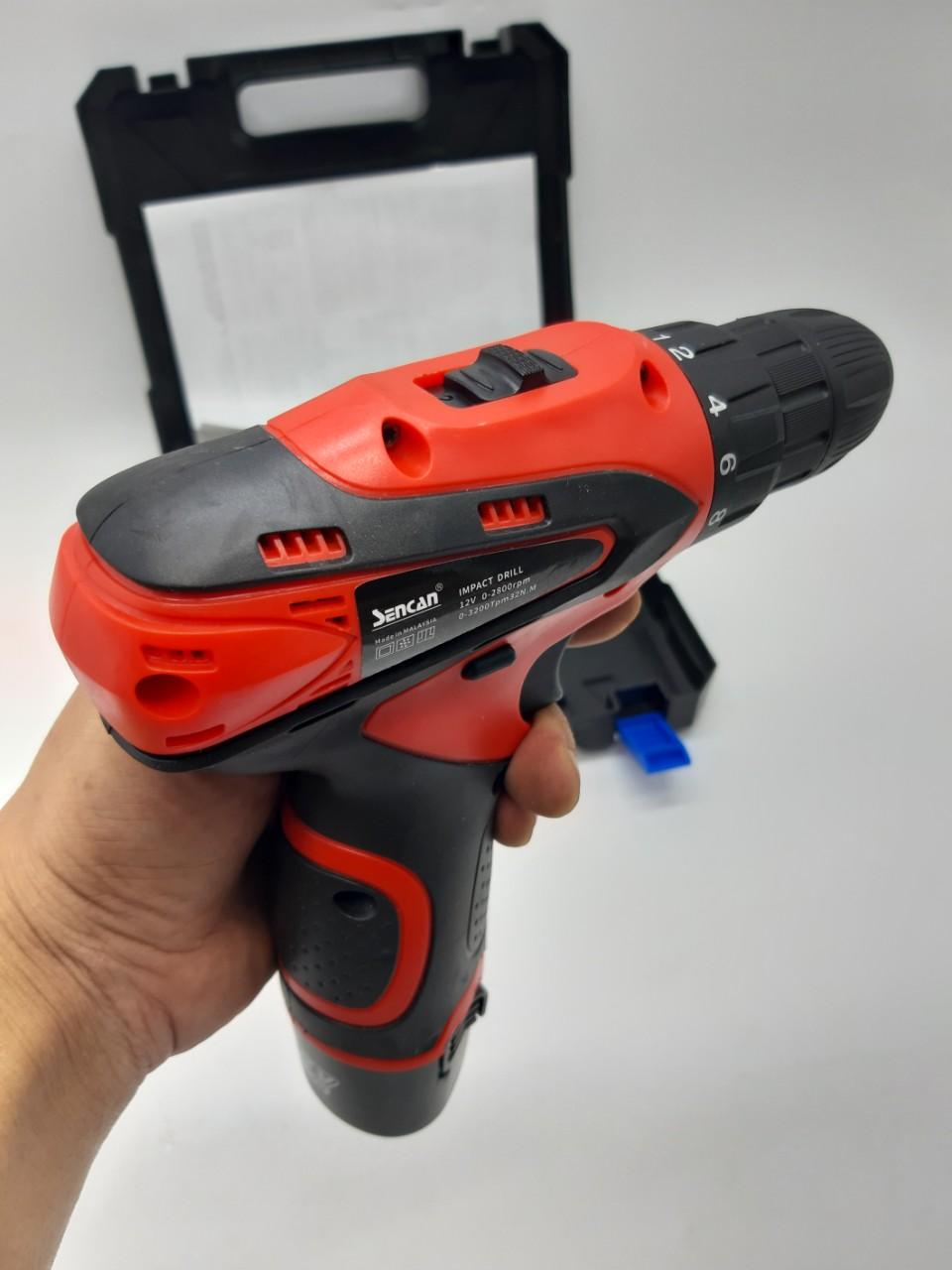 Bộ Máy Khoan Pin 12V SENCAN