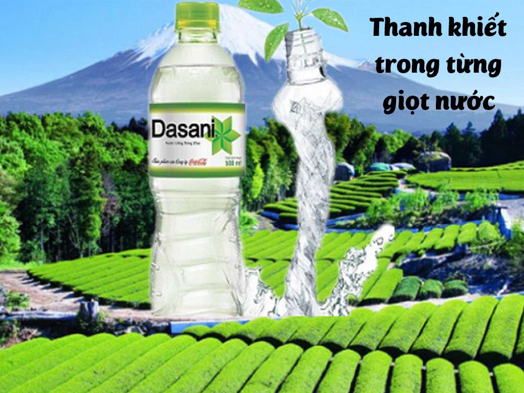 Nước uống đóng chai DASANI chai 1.5L