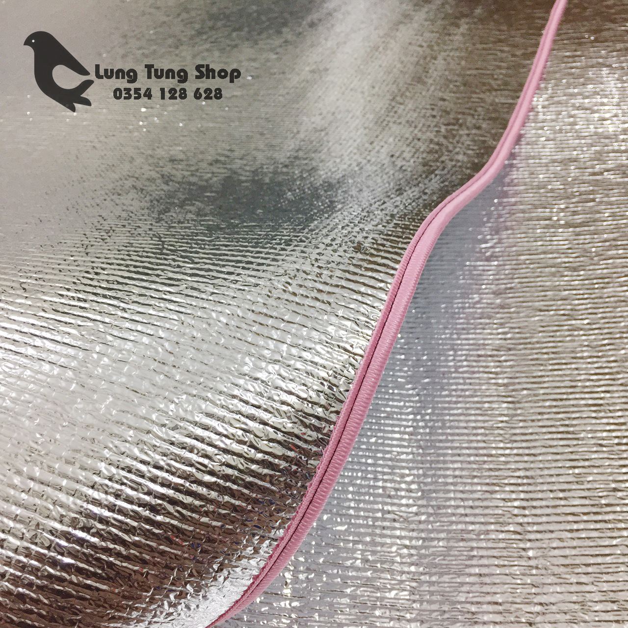 [HCM][ viền hồng - dày 3.5ly ] Chiếu ngủ trưa văn phòng cá nhân viền hồng ( kích thước 1m x 2m )
