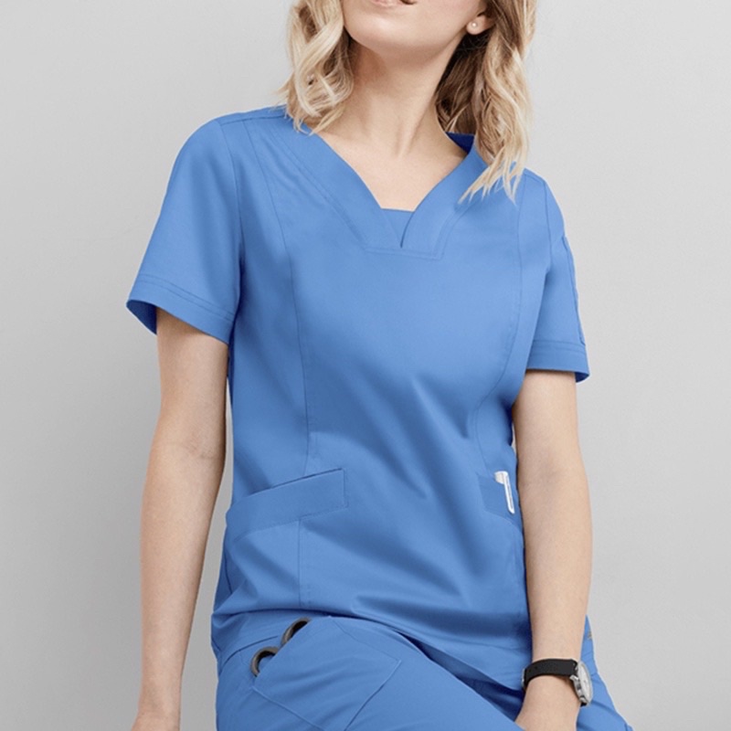[BỘ SCRUBS THIẾT KẾ MAY RIÊNG] dành cho Bác Sĩ , Điề dưỡng, spa CHẤT LIỆU KAKI LỤA CAO CẤP (CÓ MAY THEO SỐ ĐO RIÊNG )