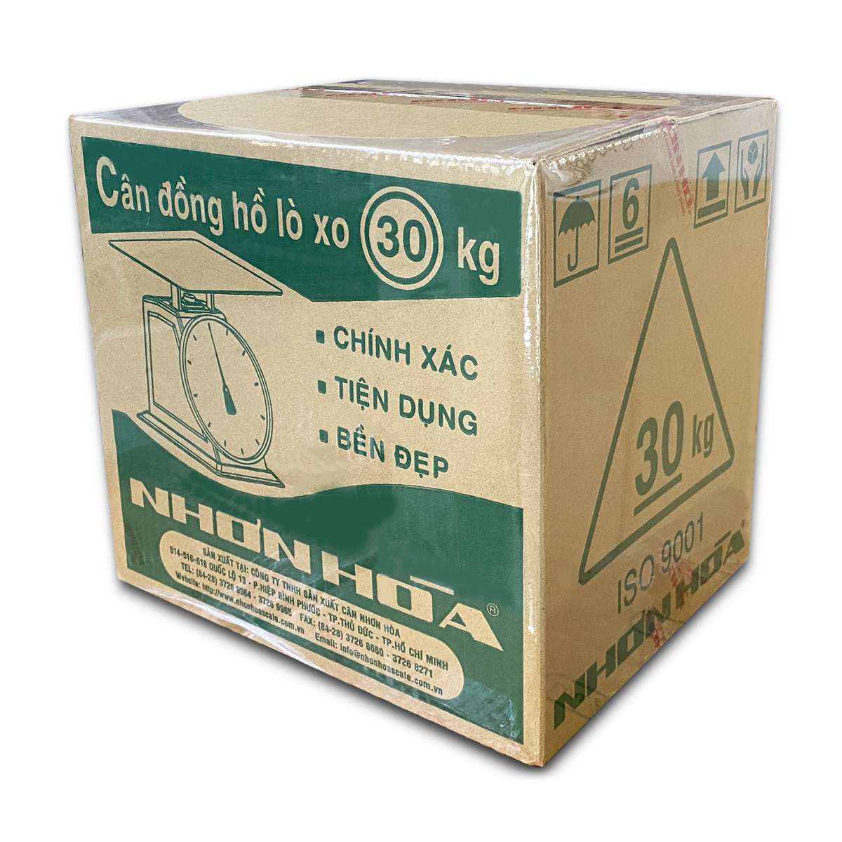 Cân Nhơn Hòa 30 kg mặt số 9 inches