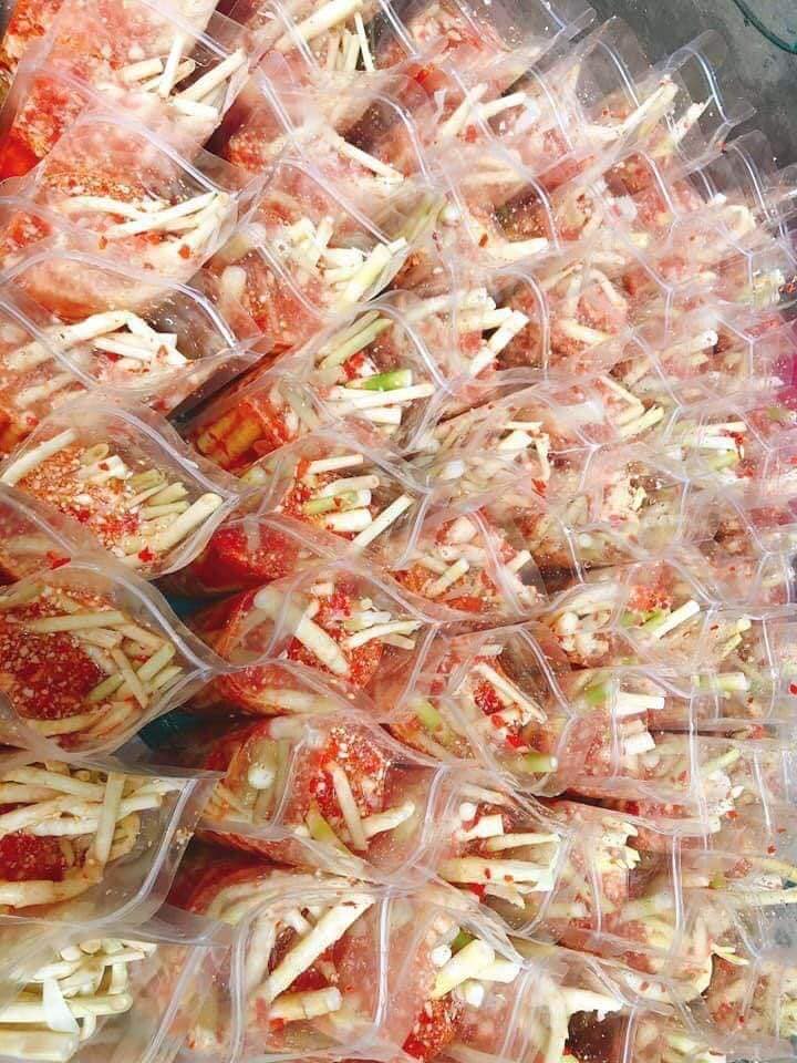 Măng sặt muối tỏi ót 1kg