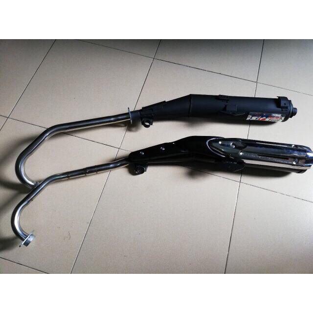 Pô exciter 135 móc nỉ hơi Full tem UMA . Cổ inox rời lắp cho exciter 2010 đến 2011 và sirius đủ loại