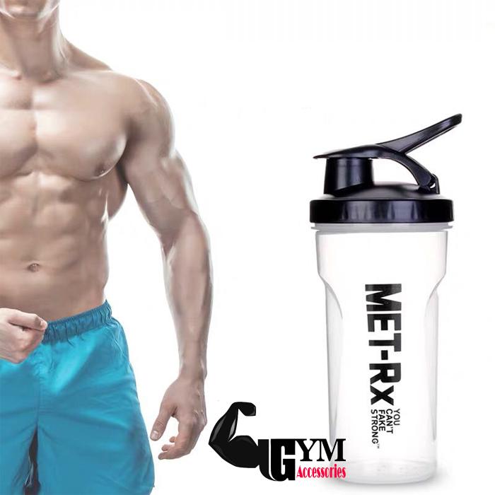 Bình lắc bình tập gym shake bottle Met-RX