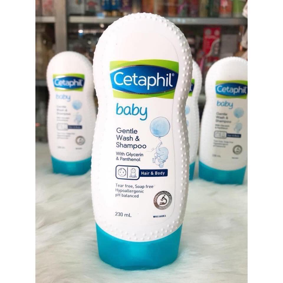 Sữa tắm gội centaphil 230ml hàng Úc