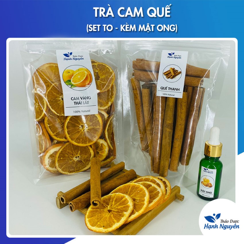 Trà Cam Quế - Set To Kèm Mật Ong