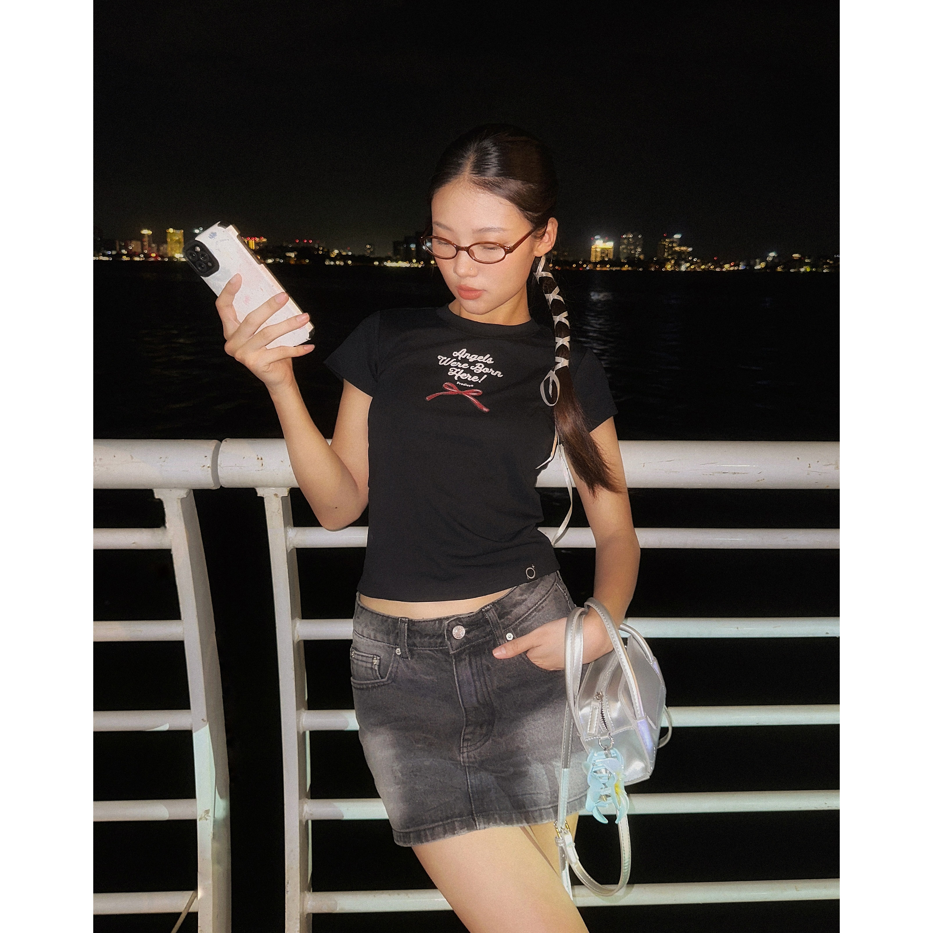 Chân Váy Jeans Nữ PRADIES Grinding