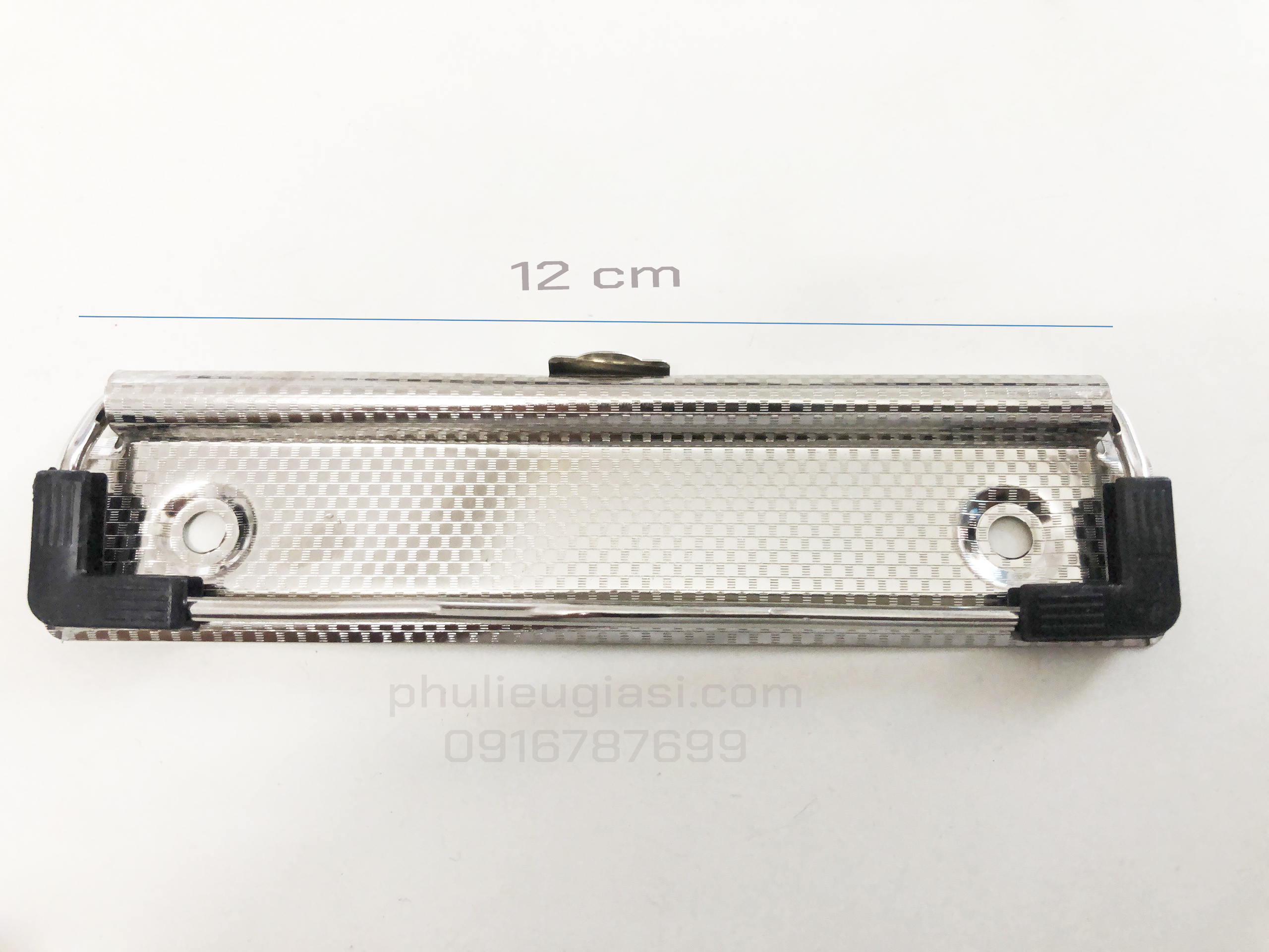 KẸP TRÌNH KÝ 12 CM VÂN CARO CAO CẤP (Combo 20 cái)