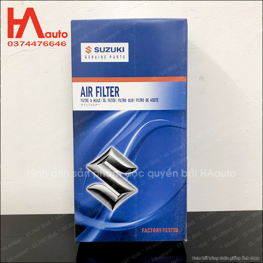Lọc gió động cơ Suzuki Celerio đời 2014 - 2021. Mã 13780-76M00