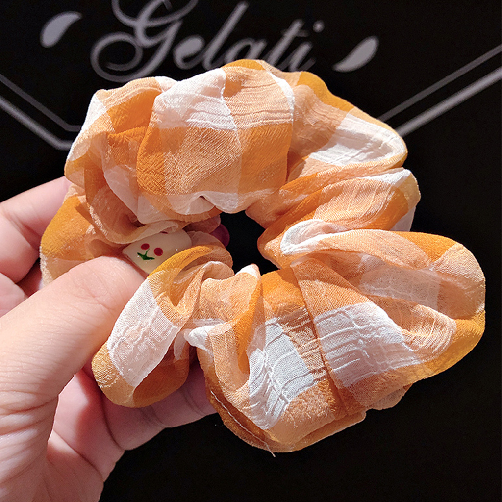 Dây cột tóc vải Scrunchies Caro CT39