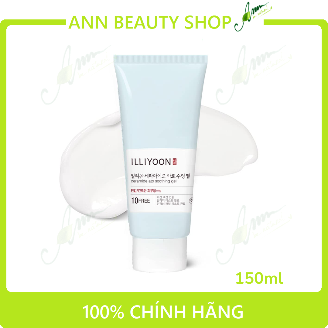 GEL dưỡng da mặt và toàn thân Illiyoon Creamide Ato Soothing Gel