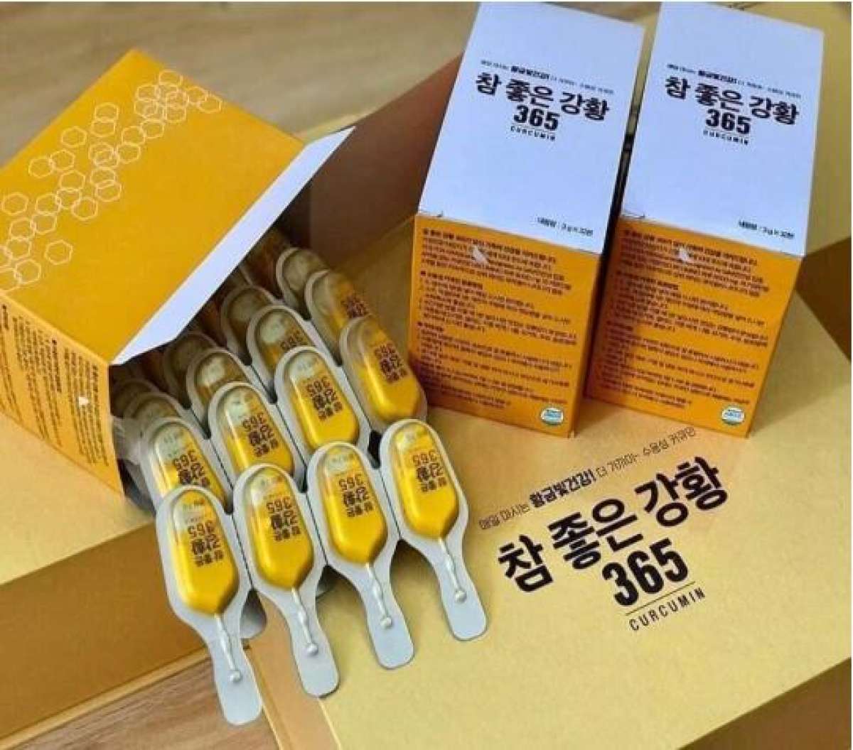 Nghệ Nano Curcumin 365 Hàn Quốc Hộp 32 Tép