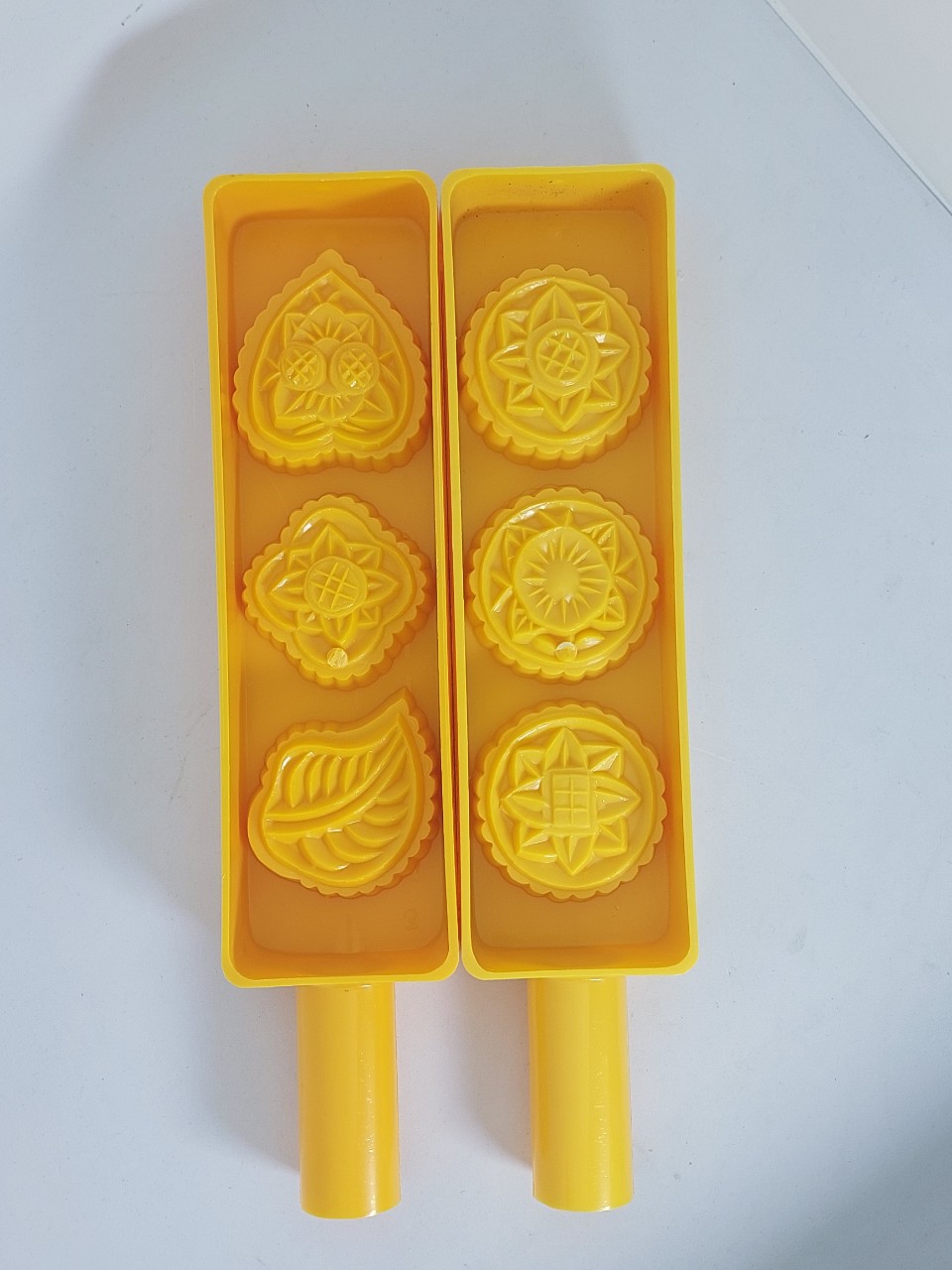 Combo 2 khuôn làm bánh phục linh, trung thu mini kiểu dáng đa dạng
