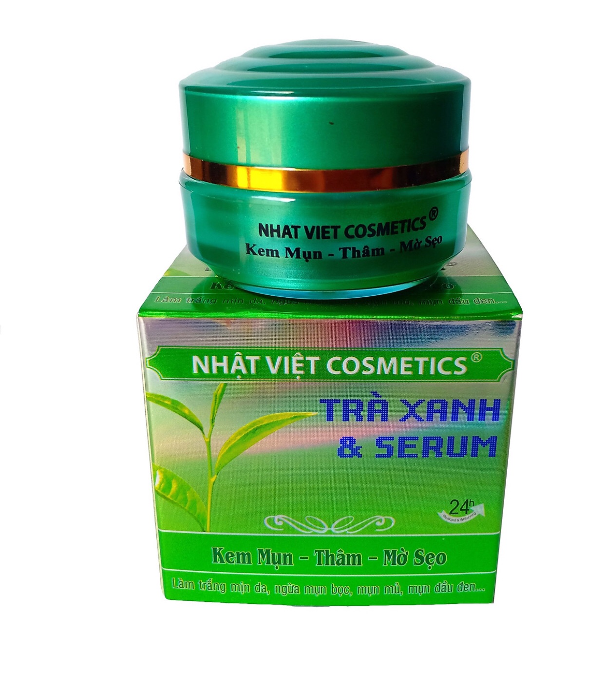 [HCM]Kem Trà Xanh Mụn Xóa Thâm Mờ Sẹo nhật việt (13g)